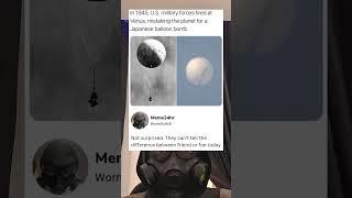In 1945 Us military mistakenly fired at planet Venus