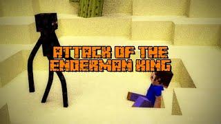 Attack of the Enderman King (Minecraft Animation)