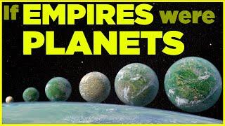  If EMPIRES were PLANETS   3D animation