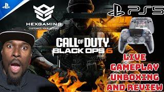 Black Ops 6 PS5 Gameplay Live Review - New PS5 Pro Controller HexGaming Phantom Controller Review