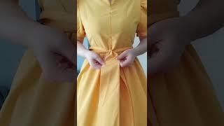 How to Tie a Pretty Bow Belt