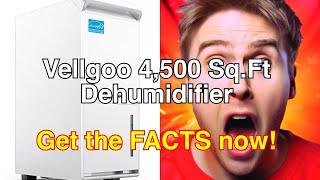 Vellgoo 4,500 sq.ft energy star dehumidifier review: powerful moisture absorption and intelligent hu