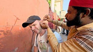 $1 Torture Ear Cleaning in India 