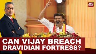 Rajdeep Sardesai LIVE: Can Vijay Breach Dravidian Fortress? | News Today | India Today Live