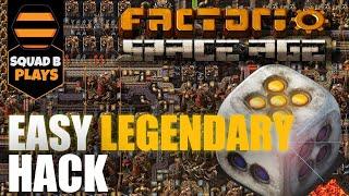 Make LEGENDARY Stuff in FACTORIO SPACE AGE Easily #factorio #factoriospaceage