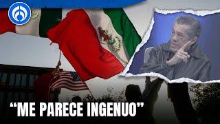 Rafael Cardona critica soluciones del Gobierno para deportaciones de EU