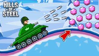 New EVENT GEM MANIA on Different TANKS in the game Hills of Steel. Android game.