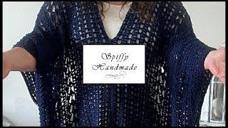 Hannah Ruana Crochet Tutorial