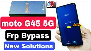 Android 14 - Moto G45 5g Frp Unlock ? How To Bypass Frp Moto G45 5g | Moto G45 5g Frp Bypass 2025