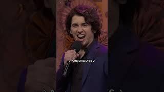 Domingo sings at Matt’s baby shower SNL skit sequel