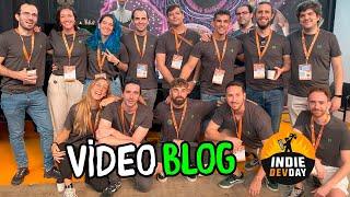  VIDEOBLOG INDIE DEV DAY 2024  PAELLA TEAMBUILDING  TRIP TO BARCELONA  Inside Keplerians