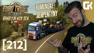 ROAD TO THE BLACK SEA DLC! ANEB RUMUNSKÉ SERPENTÝNY! | Euro Truck Simulator 2 #212