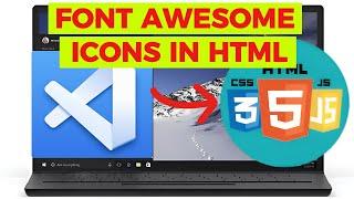 How to Use Font Awesome Icons in HTML 2024 (Simple Guide)