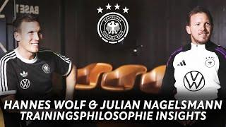 "Ich will, dass die Spieler auf den Platz gehen und Freude haben" | Julian Nagelsmann & Hannes Wolf