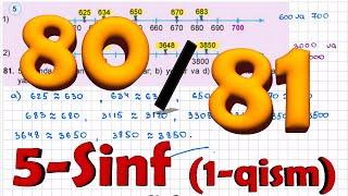 80-81-masala 5-sinf MATEMATIKA javoblari