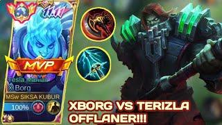 HARD GAME EPIC COMEBACK‼️X.BORG VS TERIZLA OFFLANER - BEST BUILD XBORG 2024