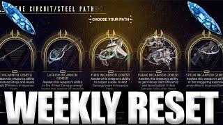 Warframe Incarnons Archon Shards Vendors Reset And More! Warframe Weekly Reset!