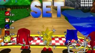 Sonic R PC - Resort Island w/ Super Sonic