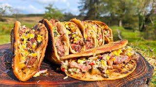 Wilderness Steak Tacos with Forest-Made Salsa - PERFECT Summer Recipe