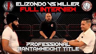 Paul Elizondo vs Tyler Miller Interview Professional MMA VFS Bantamweight Title Valley Fight Series