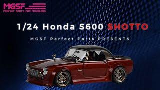 Honda S600 Shotto | 1/24 Tamiya |  Restomod | Shakotan | MGSF