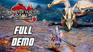 Monster Hunter Rise: Sunbreak - Gameplay Playthrough Full Demo (PC 4K)