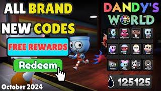 *NEW CODES* FOR DANDY'S WORLD IN OCTOBER 2024! ROBLOX DANDY'S WORLD WORKING CODES