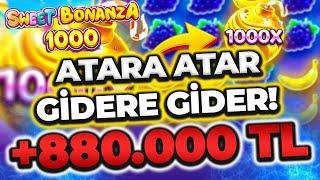  Sweet Bonanza 1000X  Yeni Oyun  +860.000 TL Atara Atar - Gidere Gider! Slot Oyunları Büyük Kazanç