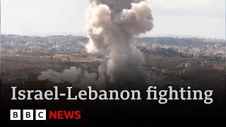 War in Lebanon: tens of thousands flee north as 492 killed in Israeli airstrikes | BBC News