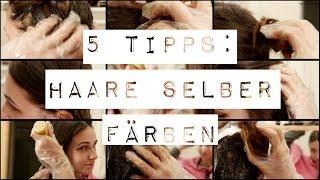 5 Tipps: So färbst du dir die Haare selbst