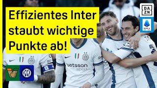 Pfostenglück und Abstauber reichen für Inter: Venedig - Inter | Serie A | DAZN Highlights