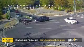 ДТП (авария г. Волжский) ул. Коммунистическая - ул. Карла Маркса 07-10-2024 12-31