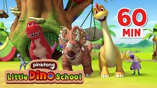  Your friend Tyrannosaurus Rex + More! | Dinosaur Cartoon | Pinkfong Dinosaurs for Kids