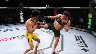 UFC 4| Bruce Lee vs. Tara Lynn (Plus-size model) (EA Sports UFC 4)