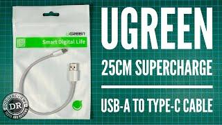 Ugreen US253 25cm SuperCharge USB-A to Type-C cable (Discord submission)