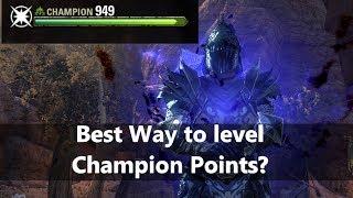 ESO l What's the best way to gain Champion Points?