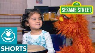 Sesame Street: Drumming School | Murray Had a Little Lamb