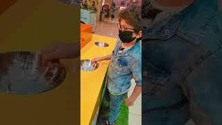 #rayn #enjoying #making #slime #mall #youtube #shorts