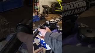 diy fmf pipe for suzuki lt80 .. cheap and cheerful