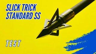 SLICK TRICK STANDARD SS, 125 gr Broadhead Test