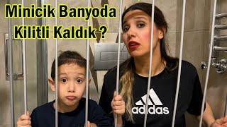 ALİ URAS İLE MİNİCİK BANYODA KİLİTLİ KALDIM CHALLENGE!