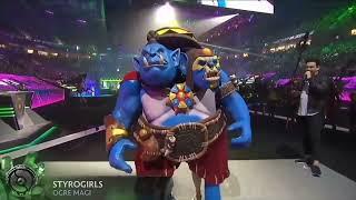 TI8-TI9-TI11AMAZING COSPLAY . SVEN LICH OGREE SHADOW FIEND MIRANA ETC.