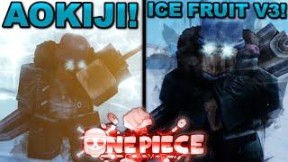 Becoming Aokiji (Ice Fruit) In Roblox A One Piece Game... Here's What Happened!