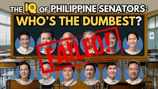 The IQ of Philippine Senators: Who's the Smartest? Who's the Dumbest? Part 2