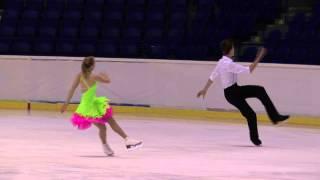 20 Laura ABTS / Maarten BUCKENS (BEL) - ISU JGP Kosice 2013 Junior Ice Dance Short Dance