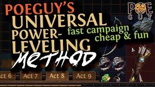 PoE 3.25 -  FAST CAMPAIGN COMPLETION // POEGUY's ULTIMATE POWER-LEVELING METHOD