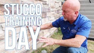 Stucco Training Day - The Houston Home Inspector