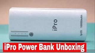 iPro IP35 For Smartphones & Tablets IPRO 10000 mAh Power Bank Unboxing | Gadgets Technical