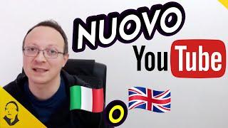  𝗡𝗨𝗢𝗩𝗢 𝗬𝗢𝗨𝗧𝗨𝗕𝗘 E FARE VIDEO IN ITALIANO O IN INGLESE?  #YoutubeTiconosceMeglioDiTeStesso