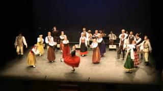 Latvian traditional folk dance: Govju kazāks